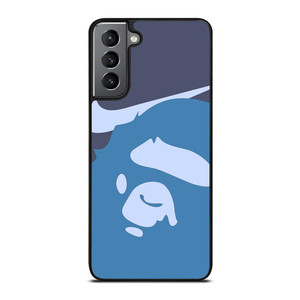NIKE X BAPE BLUE Samsung Galaxy S21 Plus Case