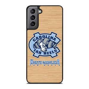 NORTH CAROLINA TAR HEELS WOODEN LOGO Samsung Galaxy S21 Plus Case