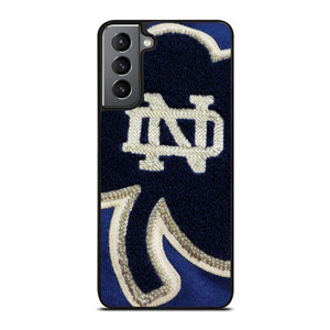NOTRE DAME BLUE SHAMROCK LOGO Samsung Galaxy S21 Plus Case
