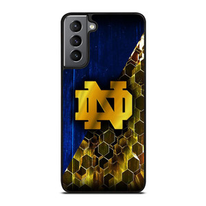 NOTRE DAME FIGHTING IRISH GOLDEN LOGO Samsung Galaxy S21 Plus Case
