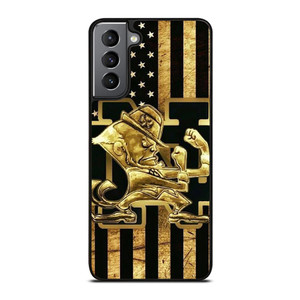 NOTRE DAME FOOTBALL USA FLAG Samsung Galaxy S21 Plus Case NOTRE DAME FOOTBALL USA FLAG Samsung Galaxy S21 Plus Case