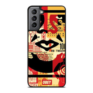 OBEY COLLAGE Samsung Galaxy S21 Plus Case
