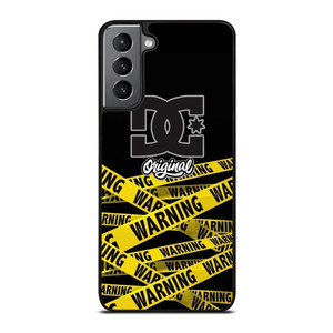 OFF WHITE WARNING DC Samsung Galaxy S21 Plus Case