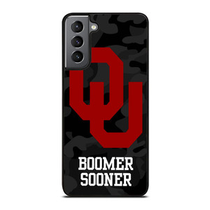 OKLAHOMA SOONERS CAMO LOGO Samsung Galaxy S21 Plus Case