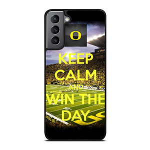 OREGON DUCKS WIN THE DAY Samsung Galaxy S21 Plus Case OREGON DUCKS WIN THE DAY Samsung Galaxy S21 Plus Case