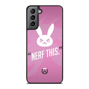 OVERWATCH D.VA NERF THIS Samsung Galaxy S21 Plus Case OVERWATCH D.VA NERF THIS Samsung Galaxy S21 Plus Case