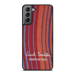 PAUL SMITH PATTERN MADE IN ITALY Samsung Galaxy S21 Plus Case