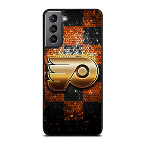PHILADELPHIA FLYERS GLAMOUR LOGO Samsung Galaxy S21 Plus Case PHILADELPHIA FLYERS GLAMOUR LOGO Samsung Galaxy S21 Plus Case