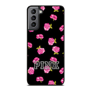 PINK VICTORIA SECRET ROSES Samsung Galaxy S21 Plus Case