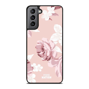 PINK VICTORIA'S SECRET FLOWER Samsung Galaxy S21 Plus Case