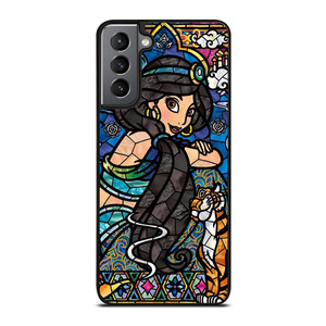 Princess Jasmine Aladdin Fairy Tale Stained Samsung Galaxy S21 Plus Case Princess Jasmine Aladdin Fairy Tale Stained Samsung Galaxy S21 Plus Case