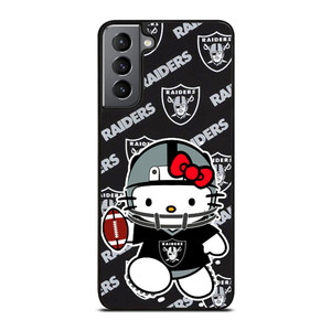 RAIDERS HELLO KITTY Samsung Galaxy S21 Plus Case RAIDERS HELLO KITTY Samsung Galaxy S21 Plus Case