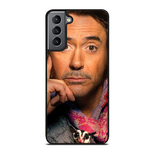 ROBERT DOWNEY JR FACE DOLITTLE MOVIES Samsung Galaxy S21 Plus Case