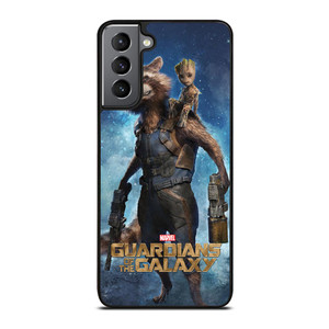 ROCKET RACCOON AND BABY GROOT Samsung Galaxy S21 Plus Case