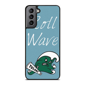 ROLL WAVE TULANE UNIVERSITY Samsung Galaxy S21 Plus Case