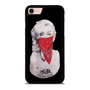 MARILYN MONROE RED BANDANA GANGSTER iPhone 8 Case MARILYN MONROE RED BANDANA GANGSTER iPhone 8 Case