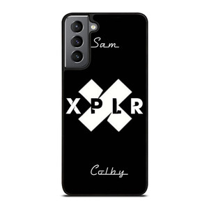 SAM AND COLBY XPLR LOGO Samsung Galaxy S21 Plus Case