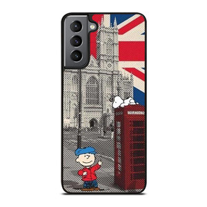 SNOOPY BOX TELEPHONE Samsung Galaxy S21 Plus Case