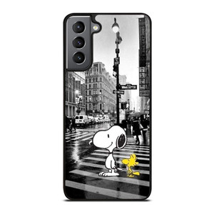 SNOOPY STREET RAIN Samsung Galaxy S21 Plus Case SNOOPY STREET RAIN Samsung Galaxy S21 Plus Case