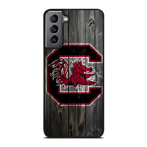 SOUTH CAROLINA GAMECOCKS WOODEN LOGO Samsung Galaxy S21 Plus Case SOUTH CAROLINA GAMECOCKS WOODEN LOGO Samsung Galaxy S21 Plus Case