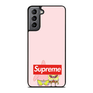 SPONGEBOB PATRICK SUPREME Samsung Galaxy S21 Plus Case SPONGEBOB PATRICK SUPREME Samsung Galaxy S21 Plus Case