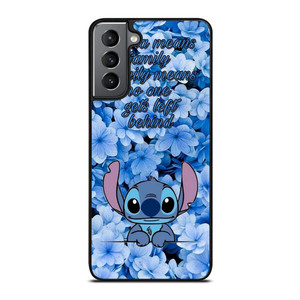 STITCH DISNEY OHANA FAMILY QUOTE Samsung Galaxy S21 Plus Case