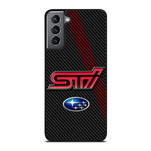 SUBARU STI CARBON LOGO Samsung Galaxy S21 Plus Case