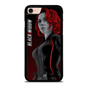 MARVEL BLACK WIDOW AVENGERS ART iPhone 8 Case