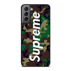 SUPREME CAMO Samsung Galaxy S21 Plus Case