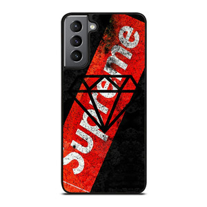 SUPREME DIAMOND SUPPLY CO BLACK Samsung Galaxy S21 Plus Case