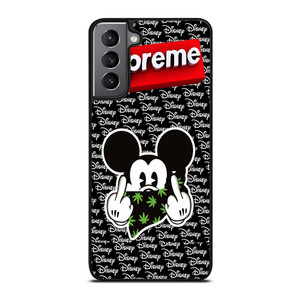 SUPREME MICKEY MOUSE 2 Samsung Galaxy S21 Plus Case SUPREME MICKEY MOUSE 2 Samsung Galaxy S21 Plus Case