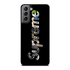 SUPREME NIKE SNEAKERS BLACK Samsung Galaxy S21 Plus Case