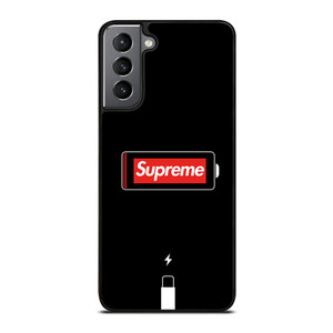 SUPREME PHONE LOW BATTERY Samsung Galaxy S21 Plus Case