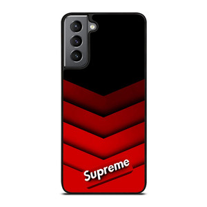 SUPREME RED PATTERN Samsung Galaxy S21 Plus Case SUPREME RED PATTERN Samsung Galaxy S21 Plus Case
