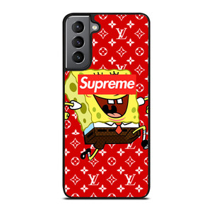 SUPREME SPONGEBOB Samsung Galaxy S21 Plus Case