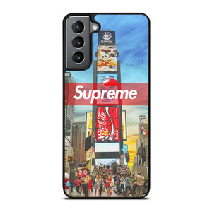 SUPREME TIME SQUARE Samsung Galaxy S21 Plus Case