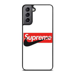 SUPREME X NIKE LOGO Samsung Galaxy S21 Plus Case SUPREME X NIKE LOGO Samsung Galaxy S21 Plus Case