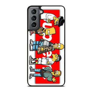 THE SIMPSONS SUPREME HYPEBEAST Samsung Galaxy S21 Plus Case