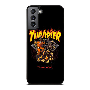 THRASHER DIAMOND SUPPLY CO  Samsung Galaxy S21 Plus Case