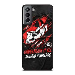 UGA GEORGIA BULLDOGS UNDERNEATH IT ALL Samsung Galaxy S21 Plus Case UGA GEORGIA BULLDOGS UNDERNEATH IT ALL Samsung Galaxy S21 Plus Case