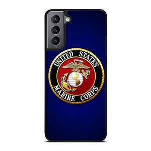 UNITED STATES MARINE CORPS BADGE Samsung Galaxy S21 Plus Case