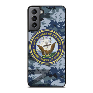 US NAVY CAMO LOGO Samsung Galaxy S21 Plus Case