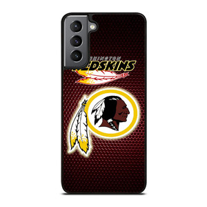 WASHINGTON REDSKINS METAL LOGO Samsung Galaxy S21 Plus Case WASHINGTON REDSKINS METAL LOGO Samsung Galaxy S21 Plus Case
