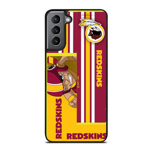 WASHINGTON REDSKINS YELLOW RED MLS Samsung Galaxy S21 Plus Case