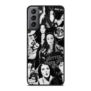 WEDNESDAY ADDAMS FAMILY COLLAGE Samsung Galaxy S21 Plus Case