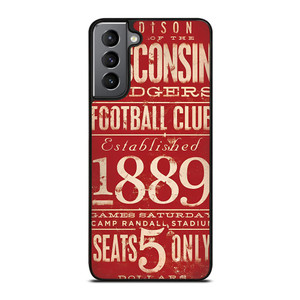 WISCONSIN BADGER OLD TICKET Samsung Galaxy S21 Plus Case WISCONSIN BADGER OLD TICKET Samsung Galaxy S21 Plus Case