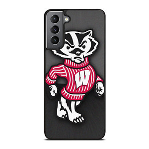 WISCONSIN BADGERS FOOTBALL MASCOT Samsung Galaxy S21 Plus Case WISCONSIN BADGERS FOOTBALL MASCOT Samsung Galaxy S21 Plus Case