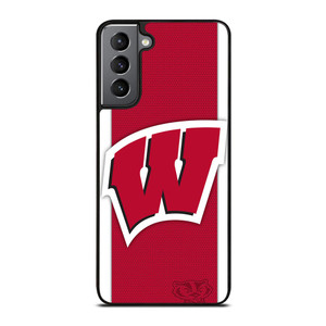 WISCONSIN BADGERS LOGO Samsung Galaxy S21 Plus Case