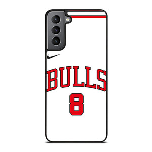 ZACH LAVINE CHICAGO BULLS WHITE Samsung Galaxy S21 Plus Case