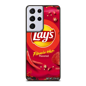 LAYS CHIPS FLAMIN HOT FLAVORED Samsung Galaxy S21 Ultra Case